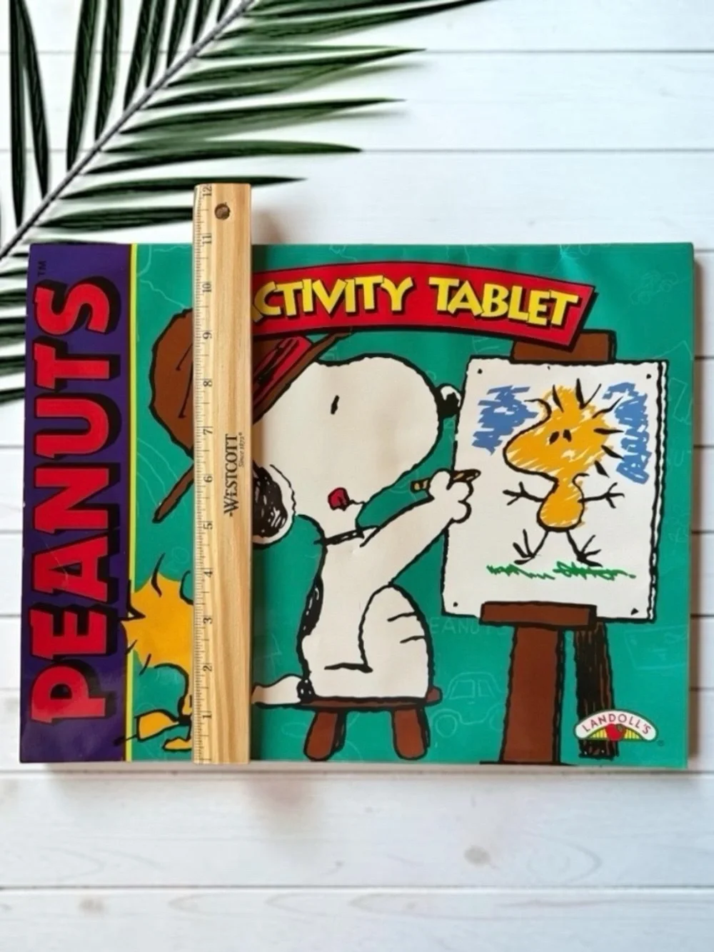 Vintage 1997 Peanuts Activity Tablet - Unused Pages - Snoopy & Woodstock